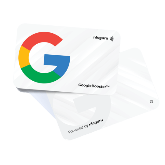 NFC Google Review kartica za brzo prikupljanje recenzija dodirom telefona