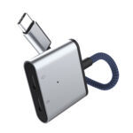 USB-C adapter 2 u 1 za slušalice i punjač