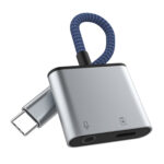 Adapter za slušalice i punjač USB-C na 3.5mm, 2 u 1 za istovremeno punjenje i slušanje muzike – EMiiR