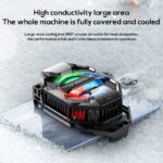 Memo DL20 phone cooler za mobilne telefone – najbolji hladnjak za gaming s poluvodičkim hlađenjem i RGB LED osvjetljenjem